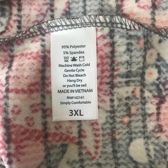 LuLaRoe Paisley Cassie Pencil Skirt - Picture 3 of 3